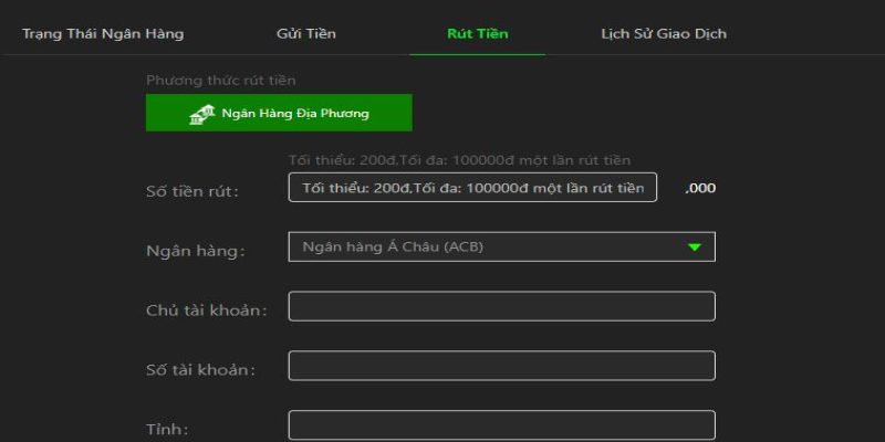 Tài khoản ngân hàng là công cụ rút tiền hiệu quả và nhanh chóng