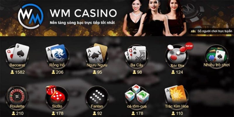 Sảnh game sở hữu giao diện đẹp