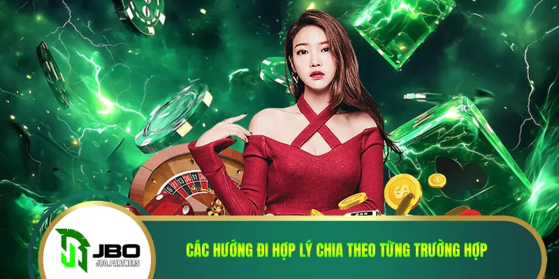 Các hướng đi hợp lý chia theo từng trường hợp