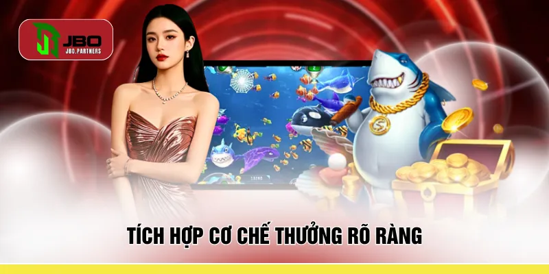 Tích hợp cơ chế thưởng rõ ràng