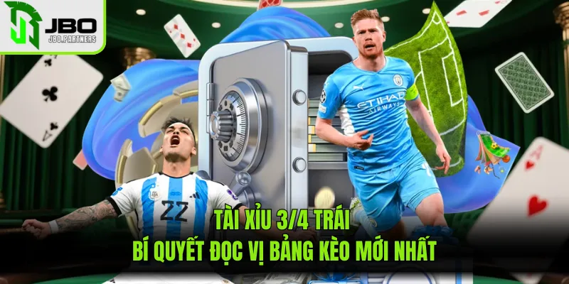 Tài Xỉu 3/4 Trái - Bí Quyết Đọc Vị Bảng Kèo Mới Nhất