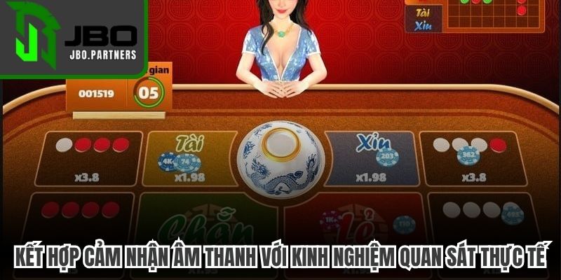 Kết hợp khả năng cảm nhận âm thanh với những kinh nghiệm quan sát thực tế