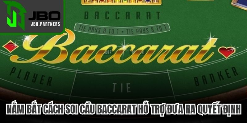 Nắm bắt cách soi cầu baccarat hỗ trợ quá trình đưa ra quyết định